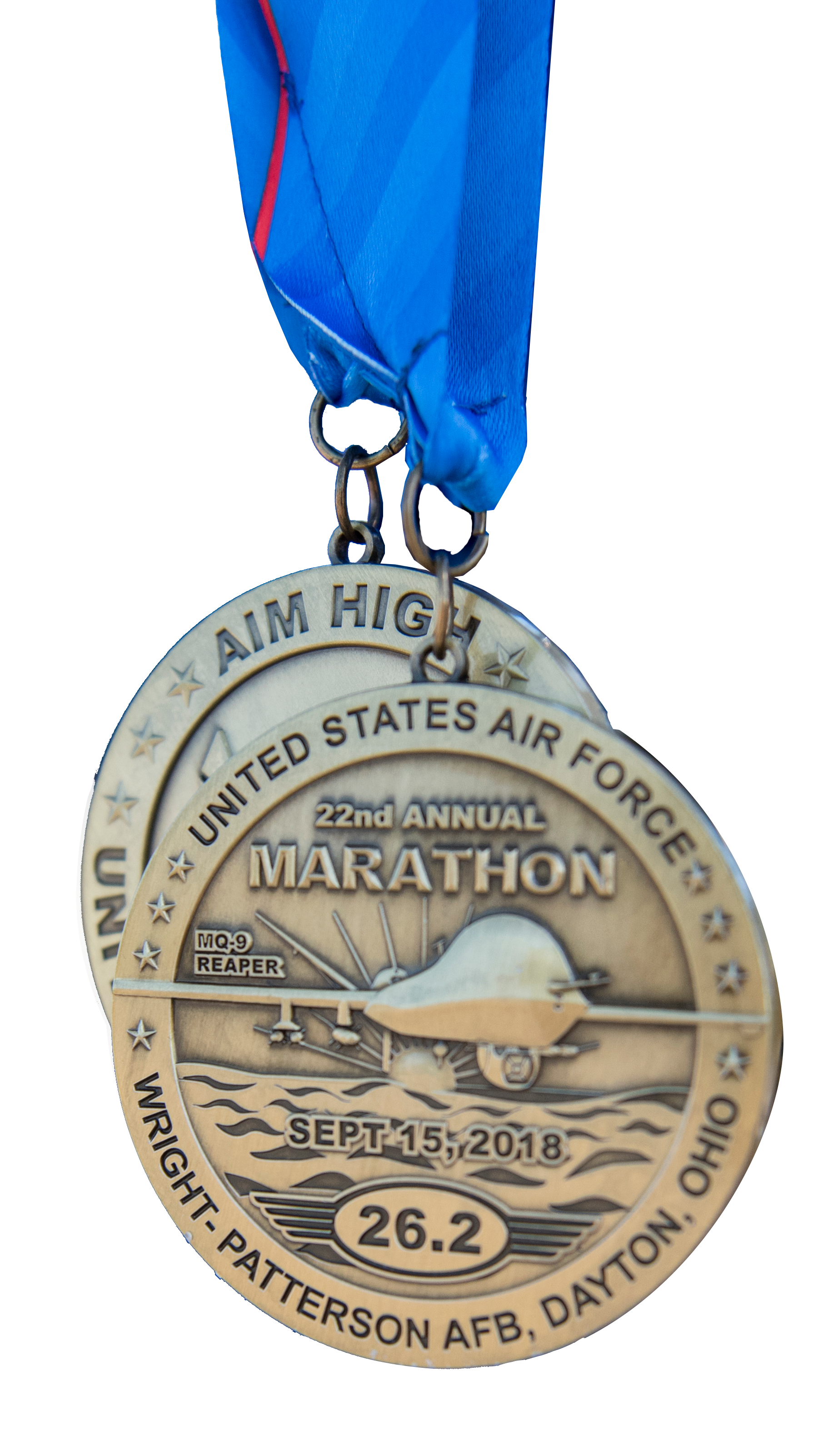 Medals 2018 Air Force Marathon