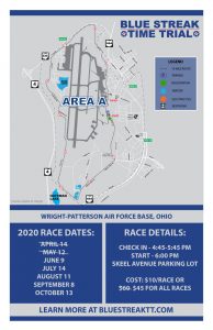 2020 Blue Streak Course Map