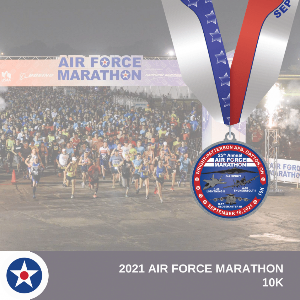 10K Medal Air Force Marathon